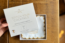 Stitch Your Cocktails Napkins - Embroidery Kit