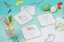 Stitch Your Cocktails Napkins - Embroidery Kit
