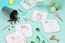 Stitch Your Cocktails Napkins - Embroidery Kit