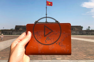Check out our new travel-inspired video of the stitch passport cover!