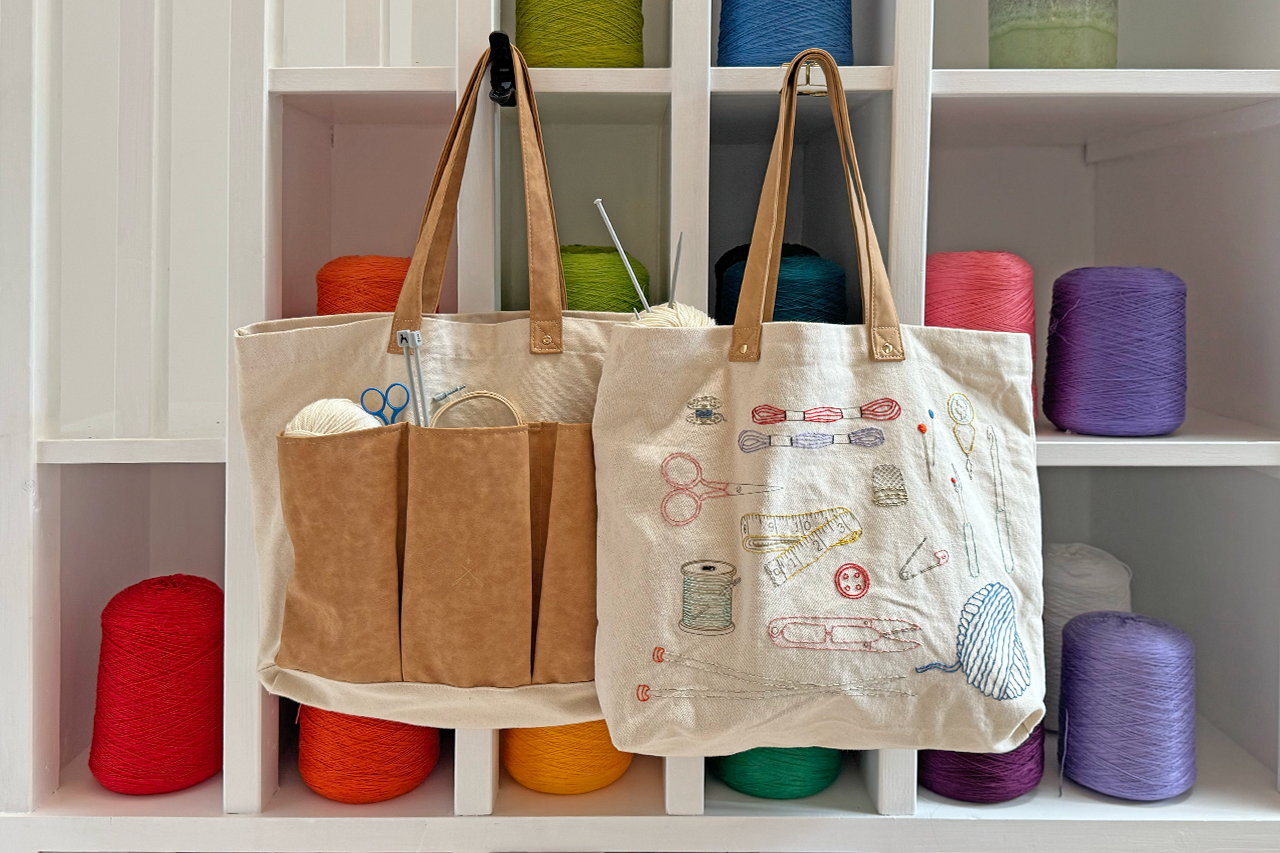 Stitch Your Craft Tools Tote Bag