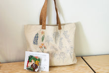 Stitch Your Flowers Tote Bag