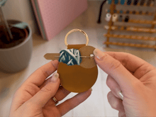 Stitch Your Own Keyring - Brown