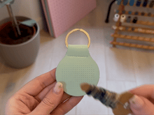 Stitch Your Own Keyring - Mint