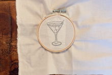 Stick & Stitch Embroidery Kit - Cocktails