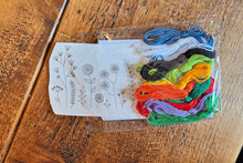 Stick & Stitch Embroidery Kit - Flowers