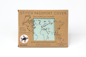 Stitch Passport Cover - Mint