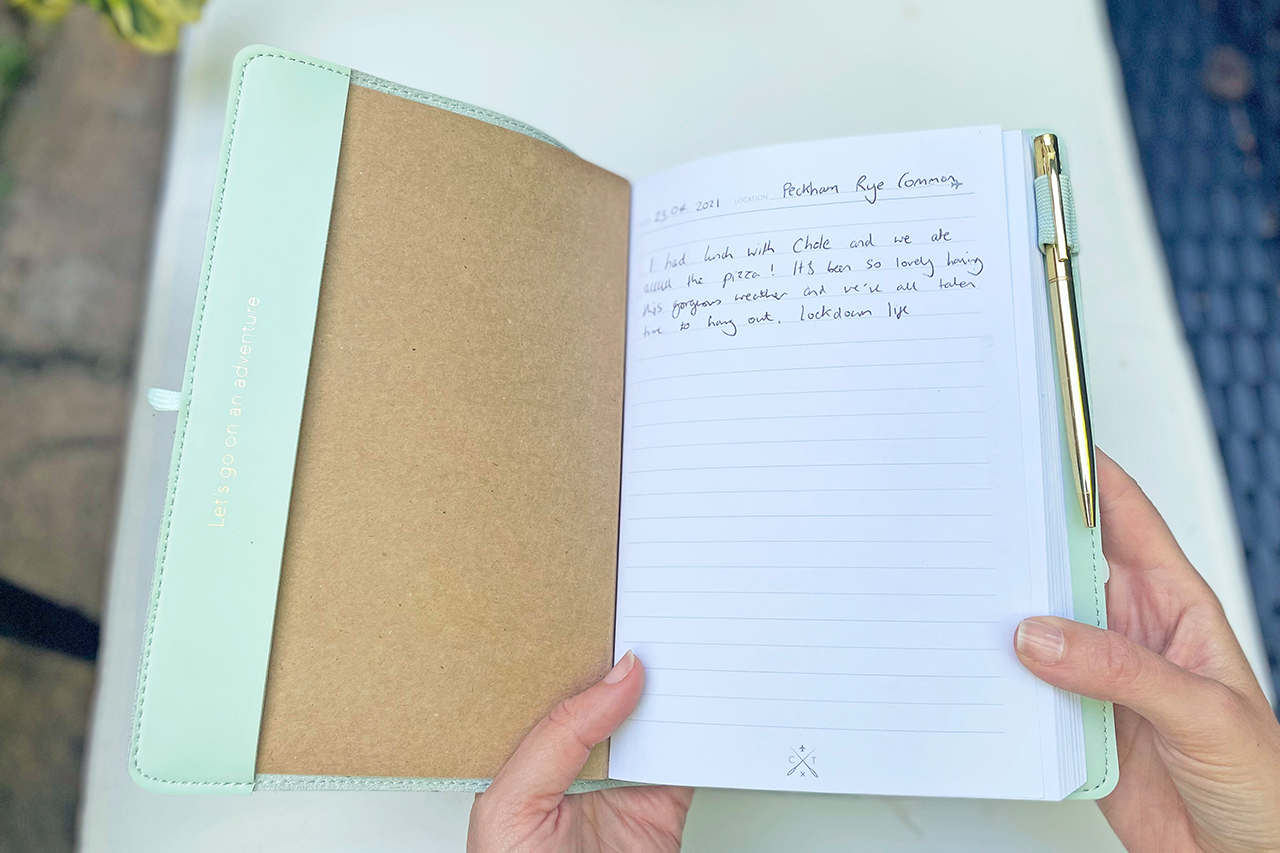 Stitch World Travel Notebook Mint (Vegan)