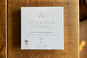 Stitch Your Cocktails Napkins