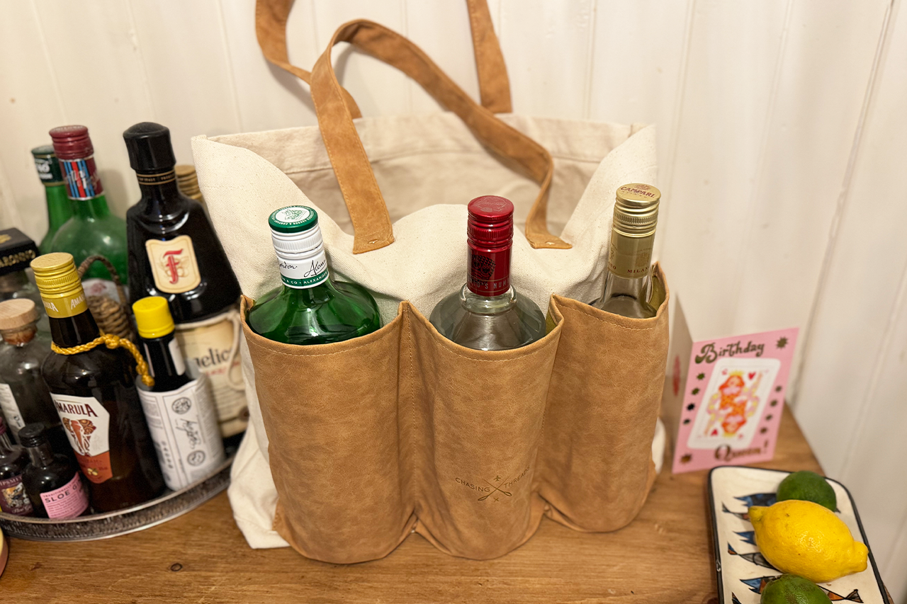 Stitch Your Cocktails Tote Bag - Embroidery Kit