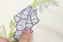 Stitch Your Flowers Tea Towel Embroidery Kit