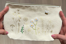 Stitch Your Flowers Zip Pouch