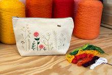Stitch Your Flowers Zip Pouch