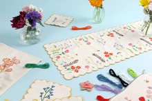 Stitch Your Flowers Coasters - Embroidery Kit