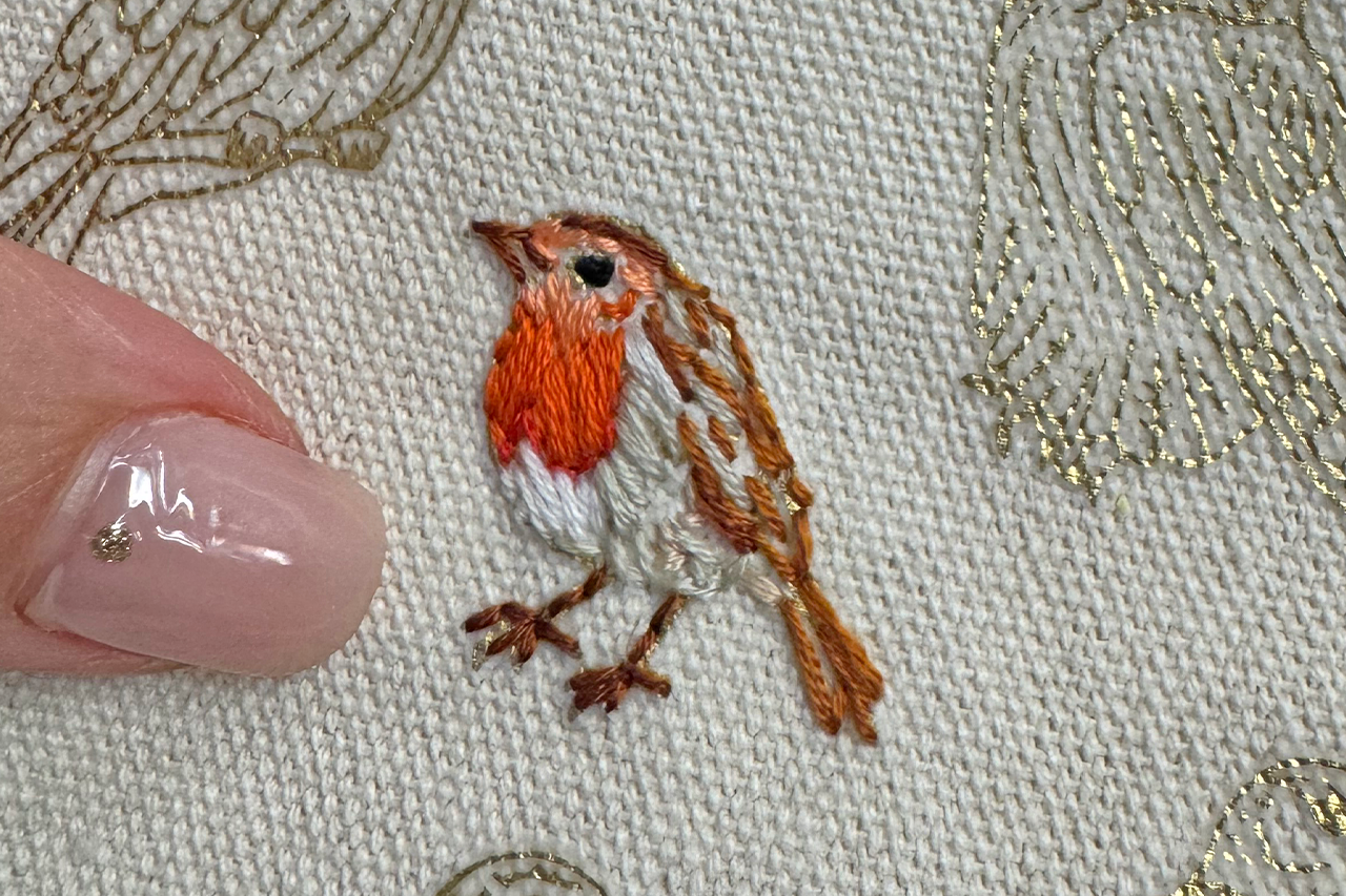 Stitch Your Birds Zip Pouch - Embroidery Kit