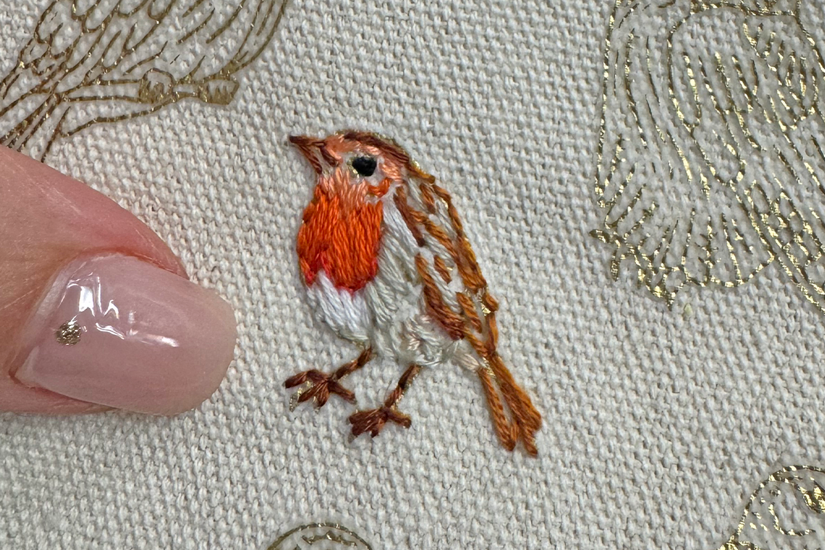 Stitch Your Birds Zip Pouch - Embroidery Kit