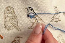 Stitch Your Birds Zip Pouch - Embroidery Kit