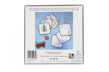 Stitch Your Christmas Cocktails Napkins - Festive Embroidery Kit