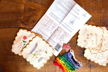 Stitch Your Flowers Coasters - Embroidery Kit