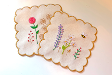Stitch Your Flowers Coasters - Embroidery Kit
