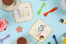 Stitch Your Flowers Coasters - Embroidery Kit