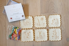 Stitch Your Flowers Coasters - Embroidery Kit