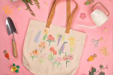 Stitch Your Flowers: Tote & Pouch Bundle