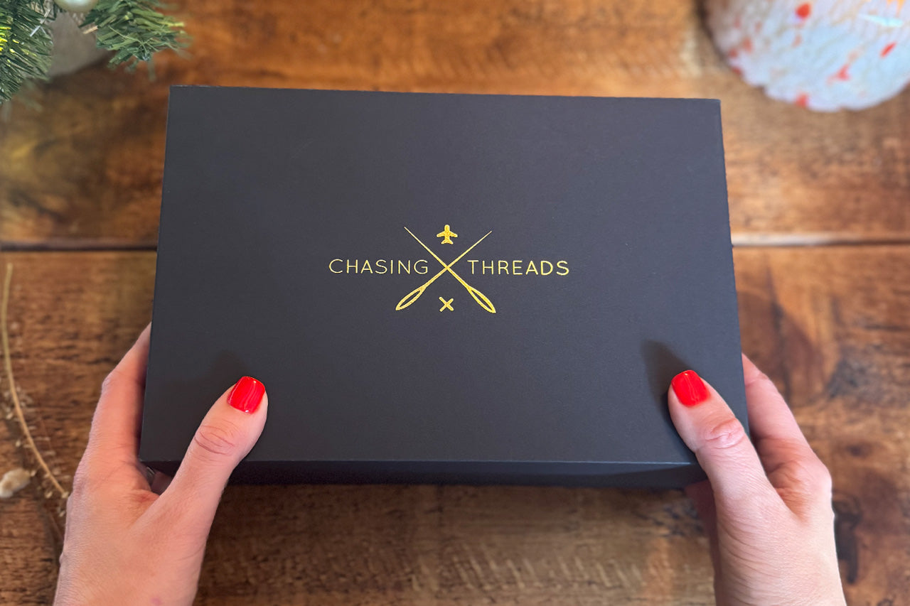 Stitch Your Flowers Zip Pouch - Embroidery Kit