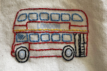 Stitch Your City - London Tote Bag Embroidery Kit