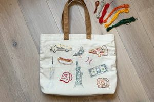 Stitch Your City - New York City Tote Bag