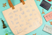 Stitch The World - Bucket List Tote Bag Embroidery Kit