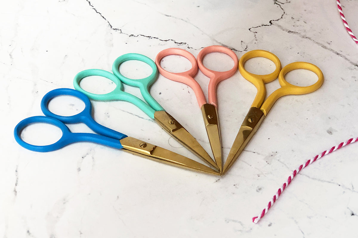 Colourful Embroidery Scissors – Chasing Threads