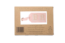 Stitch Luggage Tag - Pink