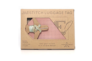 Inspired by You 2 PC Luggage Tag & Necklace Set - Pink