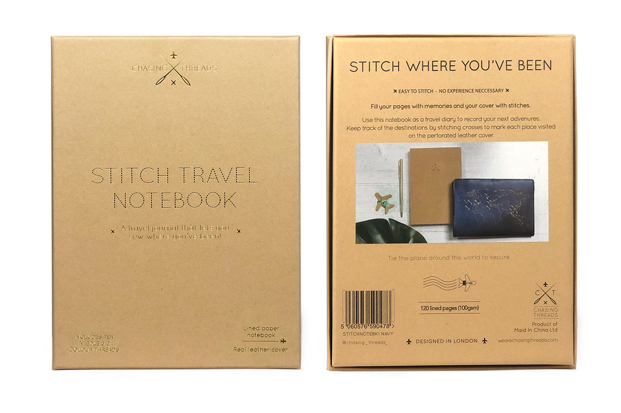 STITCH – Set de Papeterie avec 3 Notebooks A6
