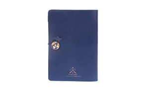 Stitch Travel Notebook Navy Leather