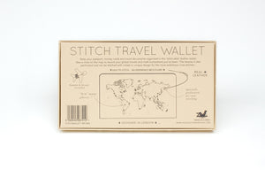 Stitch Travel Wallet - Grey