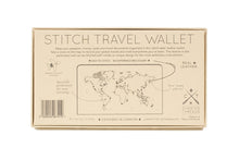 Stitch Travel Wallet - Mint
