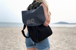 Stitch Backpack - Black
