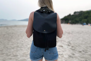 Stitch Backpack - Black
